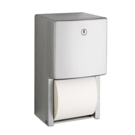 Bobrick ConturaSeries Two-Roll Tissue Dispenser, 6 1/16" x 5 15/16" x 11" BOB 4288